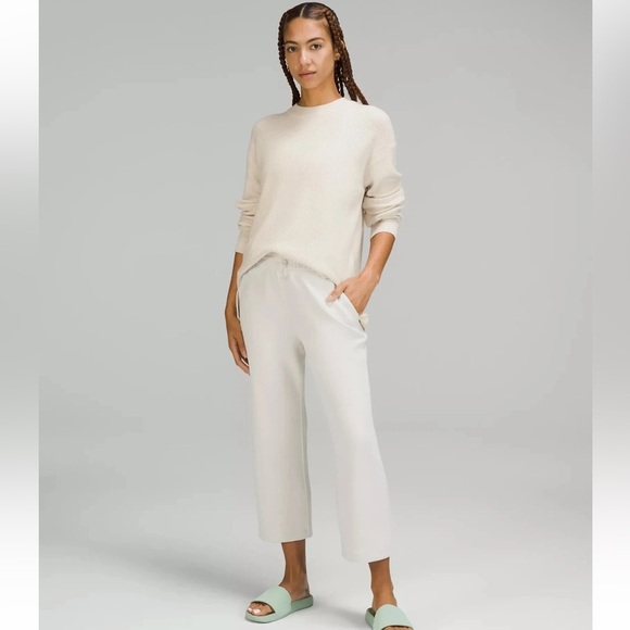 lululemon athletica Sweaters - Women's Lululemon Merino Wool blend ribbed crew neck sweater